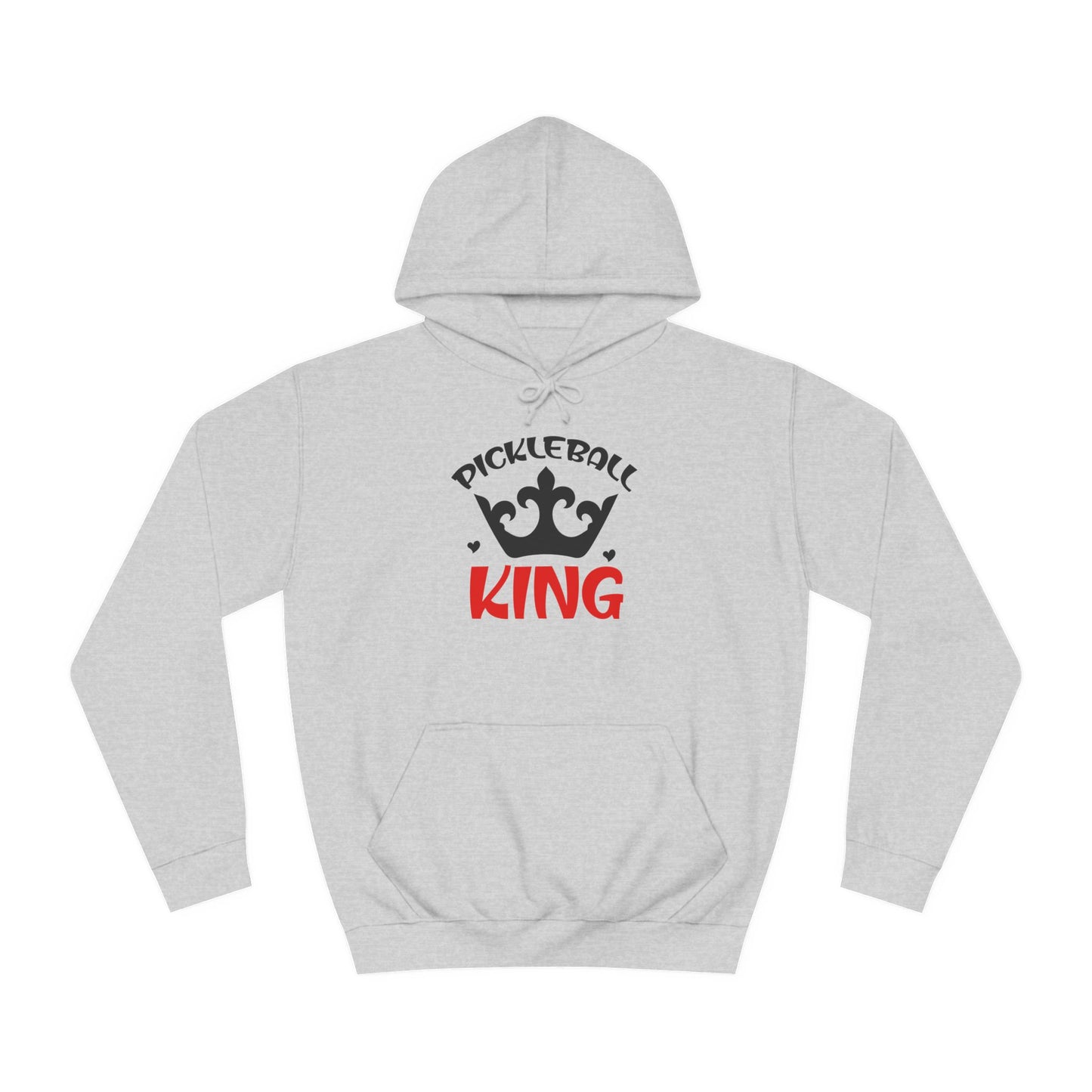 Men's Funny Pickleball Hoodie - Pickleball King Grey