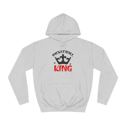 Men's Funny Pickleball Hoodie - Pickleball King Grey