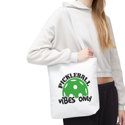 Pickleball Durable Tote Bag - Pickleball Vibes Only