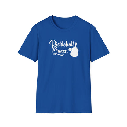 Women's Stylish Pickleball T-shirt - Pickleball Queen Royal