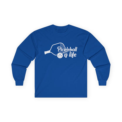 Women's Comfy Pickleball Long Sleeves top - Pickleball Is Life Royal