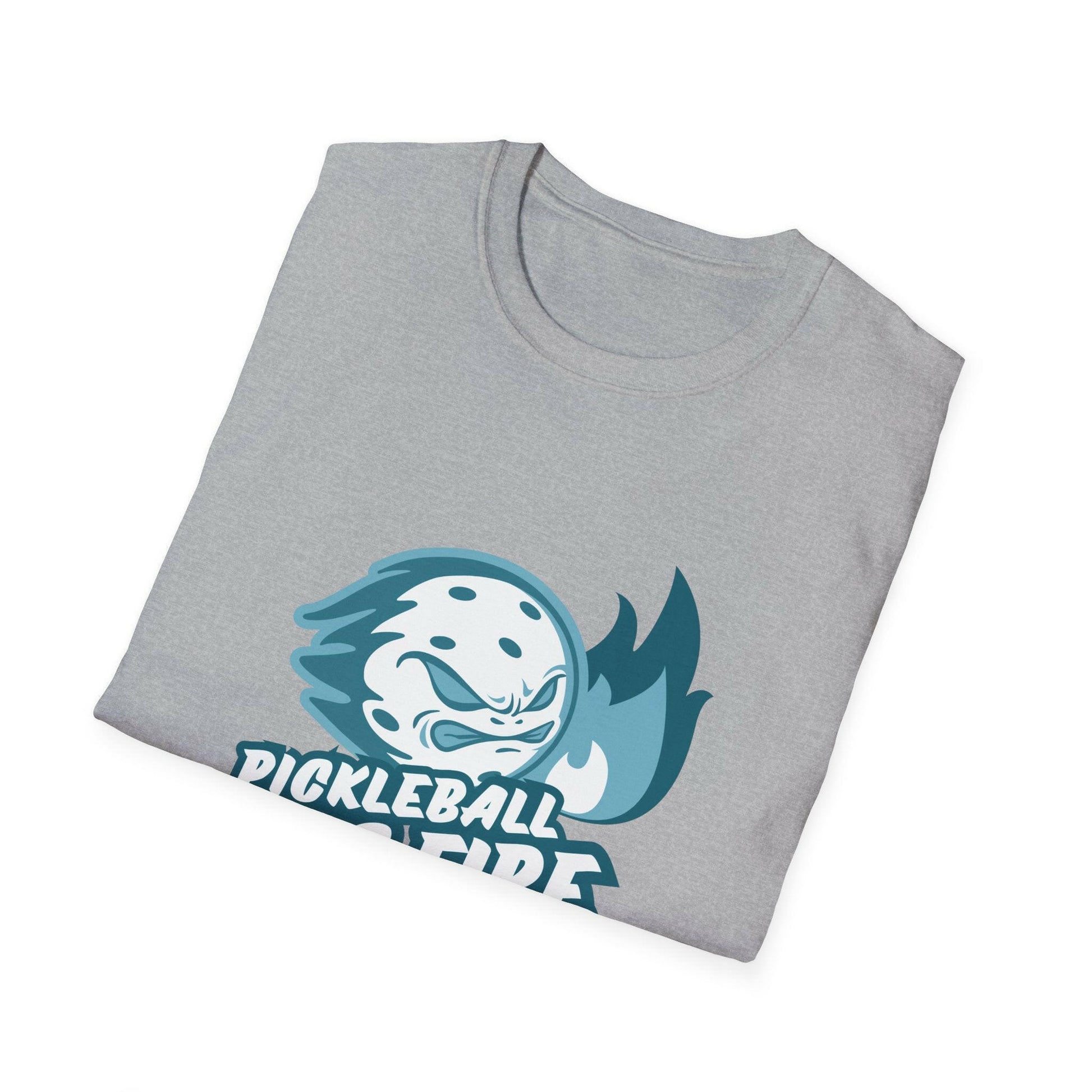 Men's Funny Pickleball T-Shirt - Pickleball Is Fire