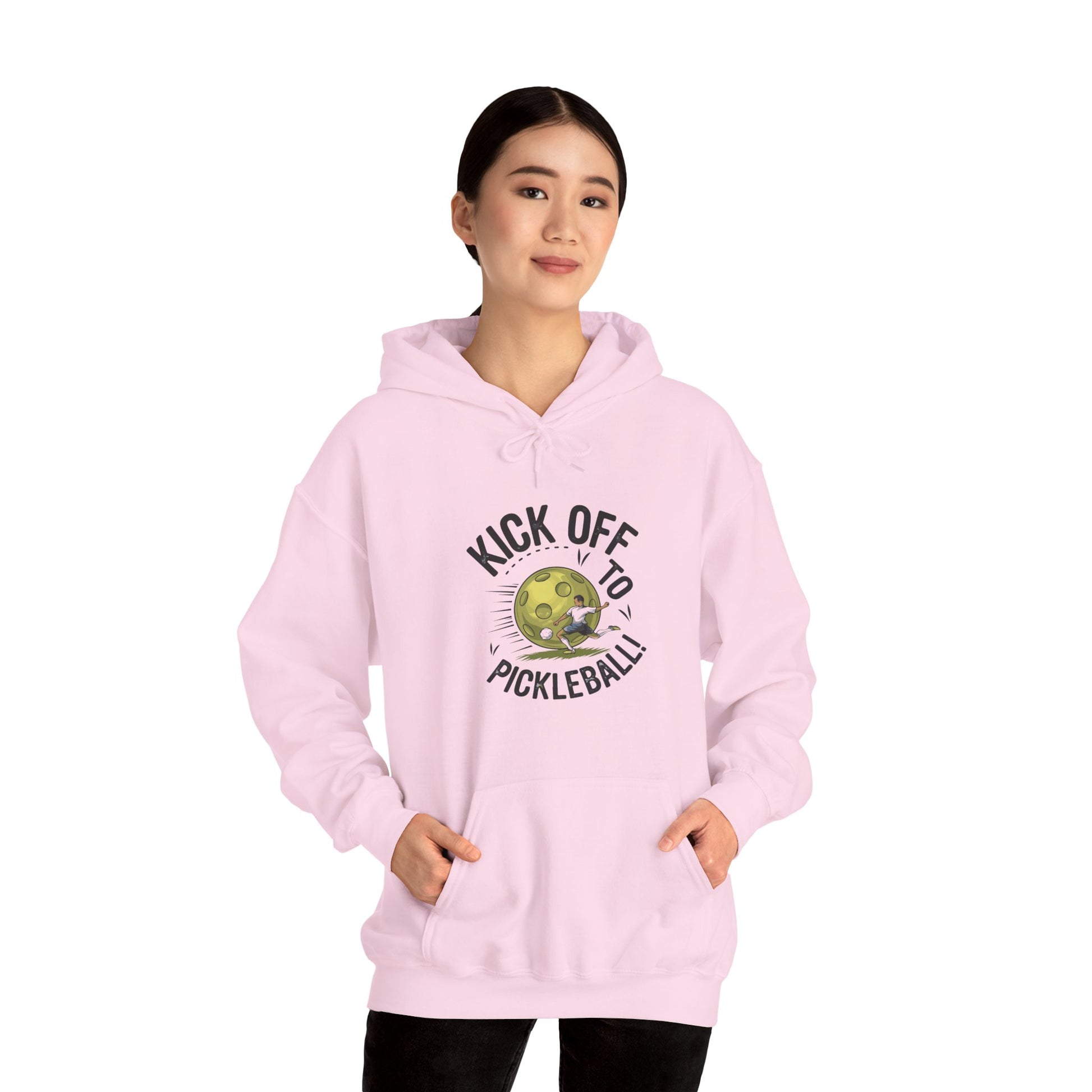 Women's Comfy Pickleball Hoodie - Kick Off to Pickleball