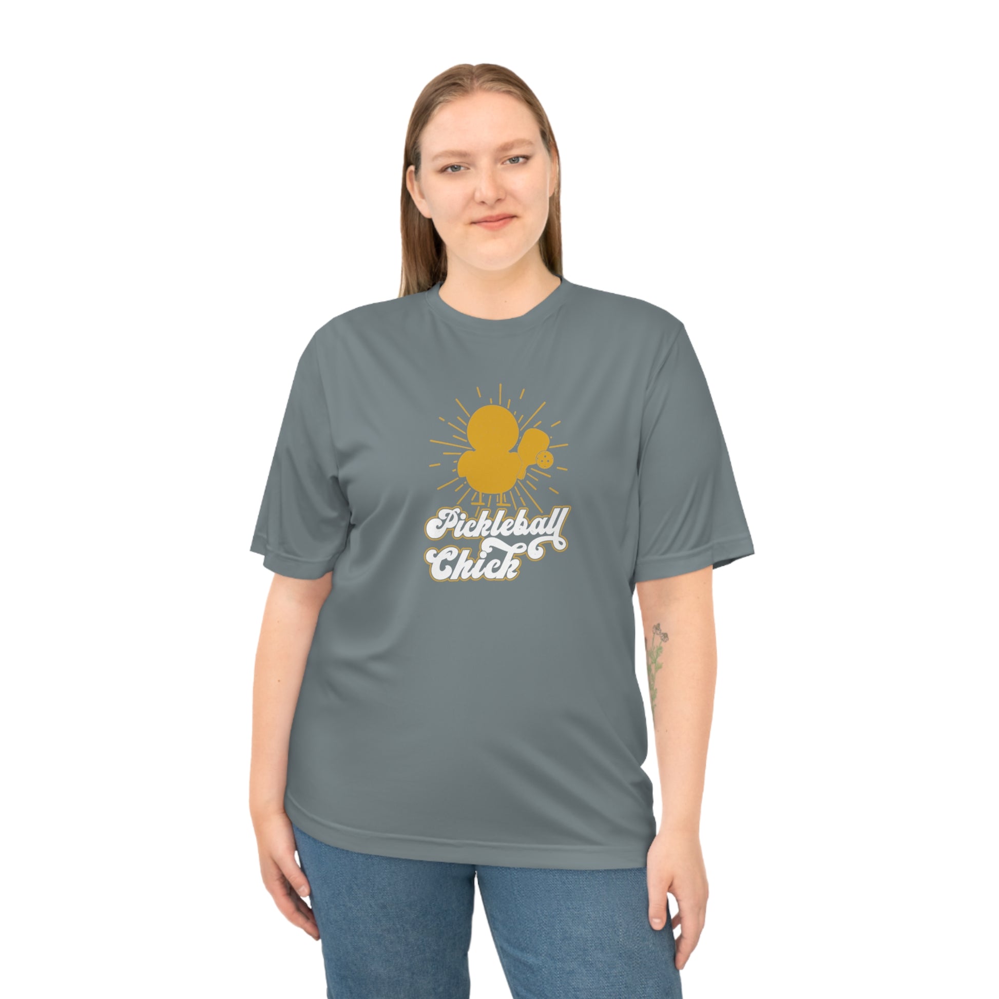 Women's Comfy Pickleball T-shirt - Pickleball Chick