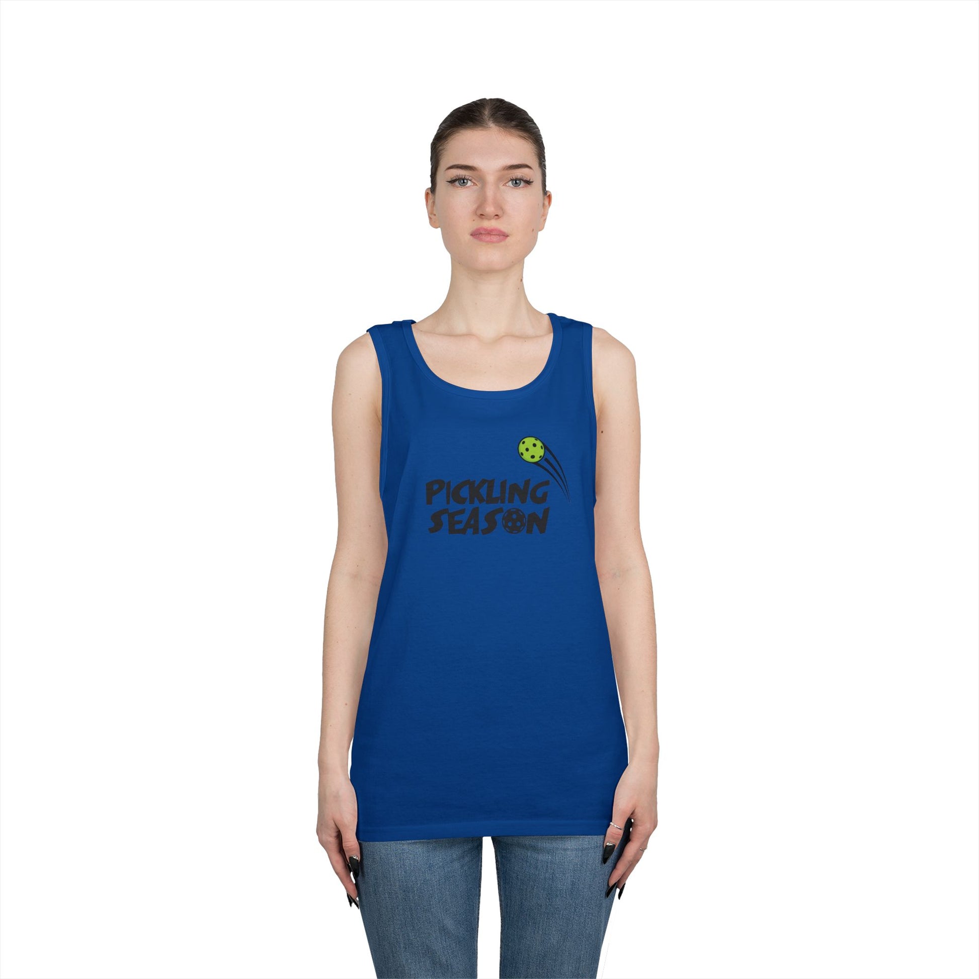 Women's Funny Pickleball Tank Top - Pickling Season