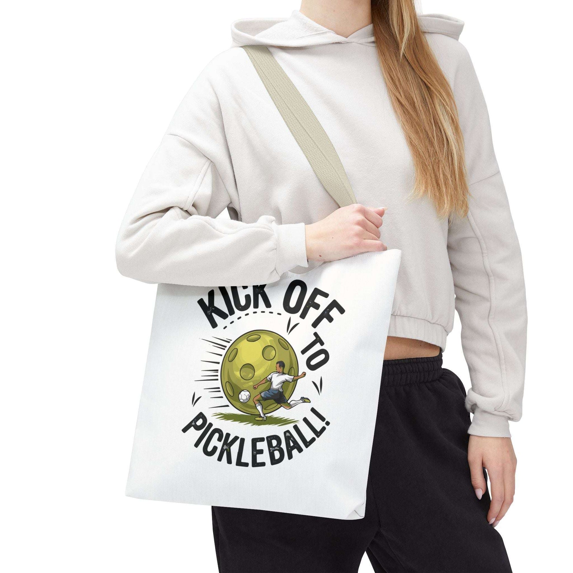 Pickleball Unique Tote Bag - Kick Off to Pickleball