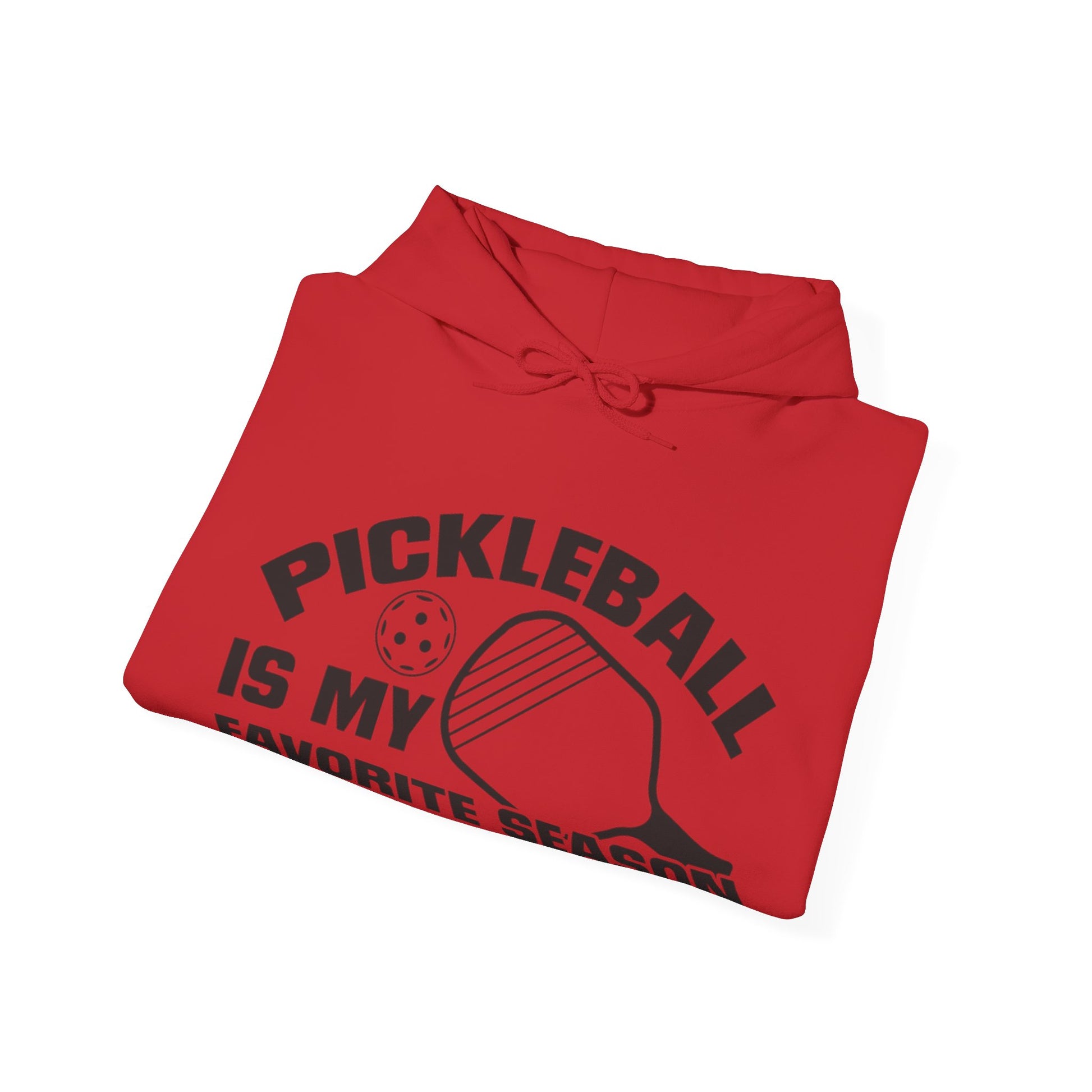Men's Hilarious Pickleball Hoodie - Pickleball is My Favorite Season