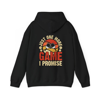 Men's Funny Pickleball Hoodie - Just One More Game I Promise