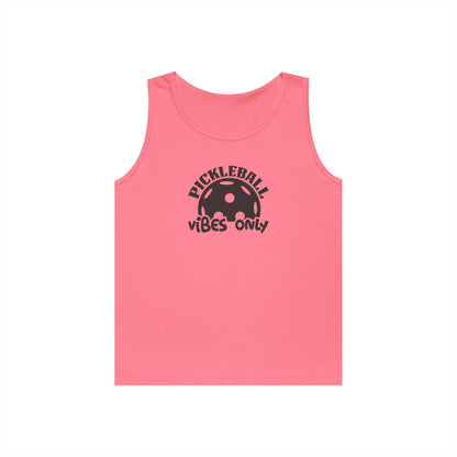 Women's Comfy Pickleball Tank Top - Pickleball Vibes Only Pink