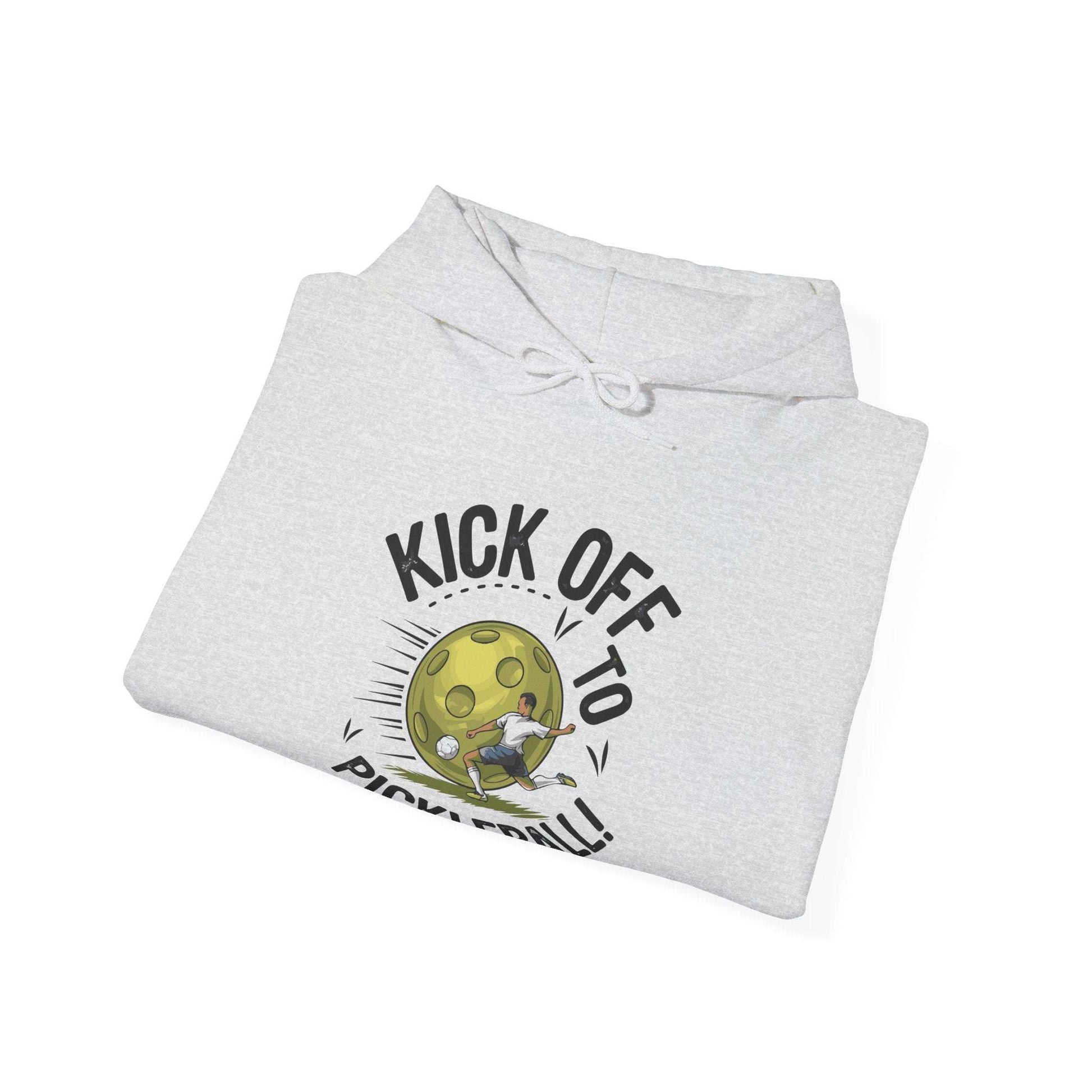Men's Stylish Pickleball Hoodie - Kick Off to Pickleball