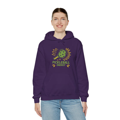 Women's Eye-Catching Pickleball Hoodie - Pickleball Energy