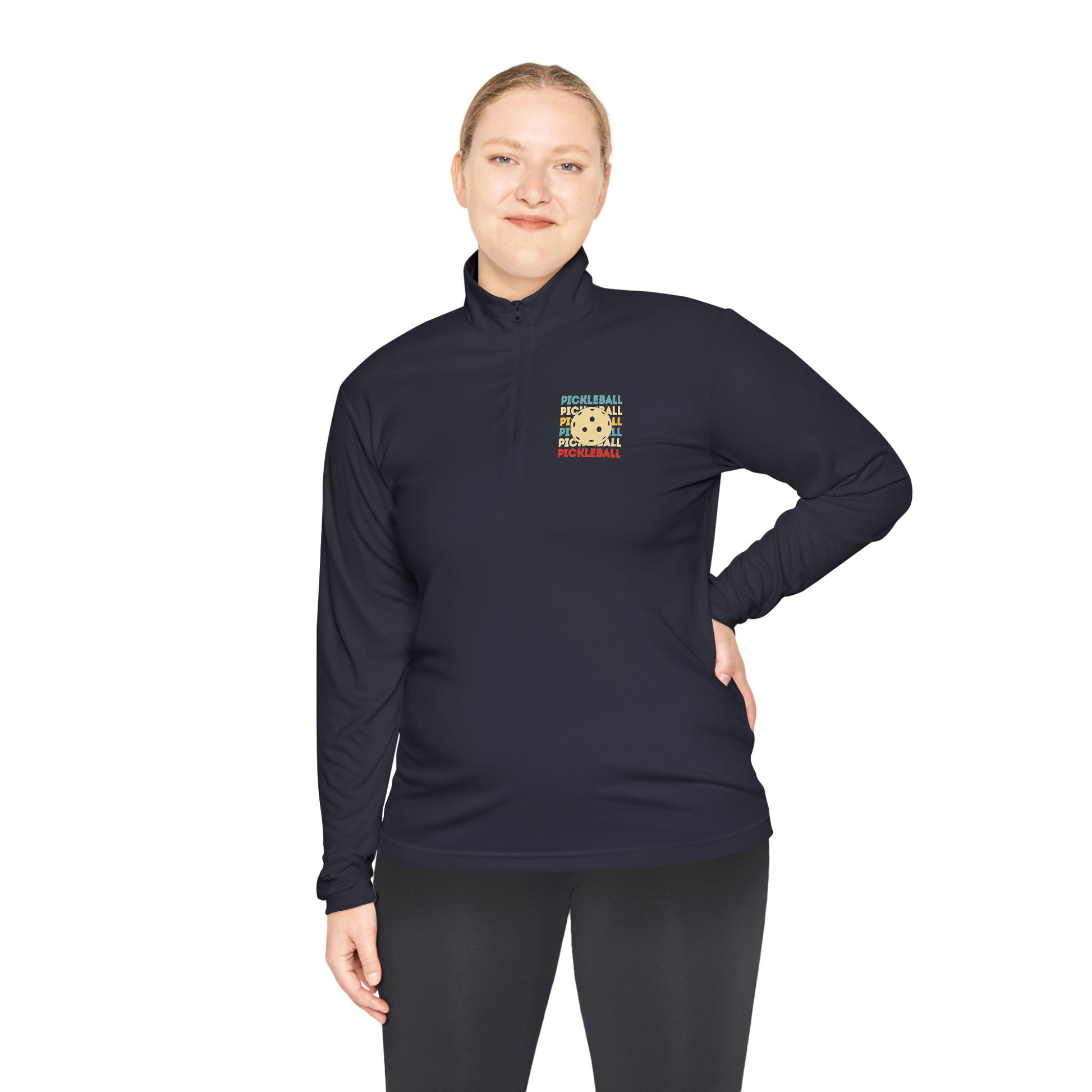 Women's Unique Pickleball Pullover - Pickleball and Ball