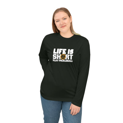 Women's Pickleball Long Sleeves top - Life Is Short Play Pickleball