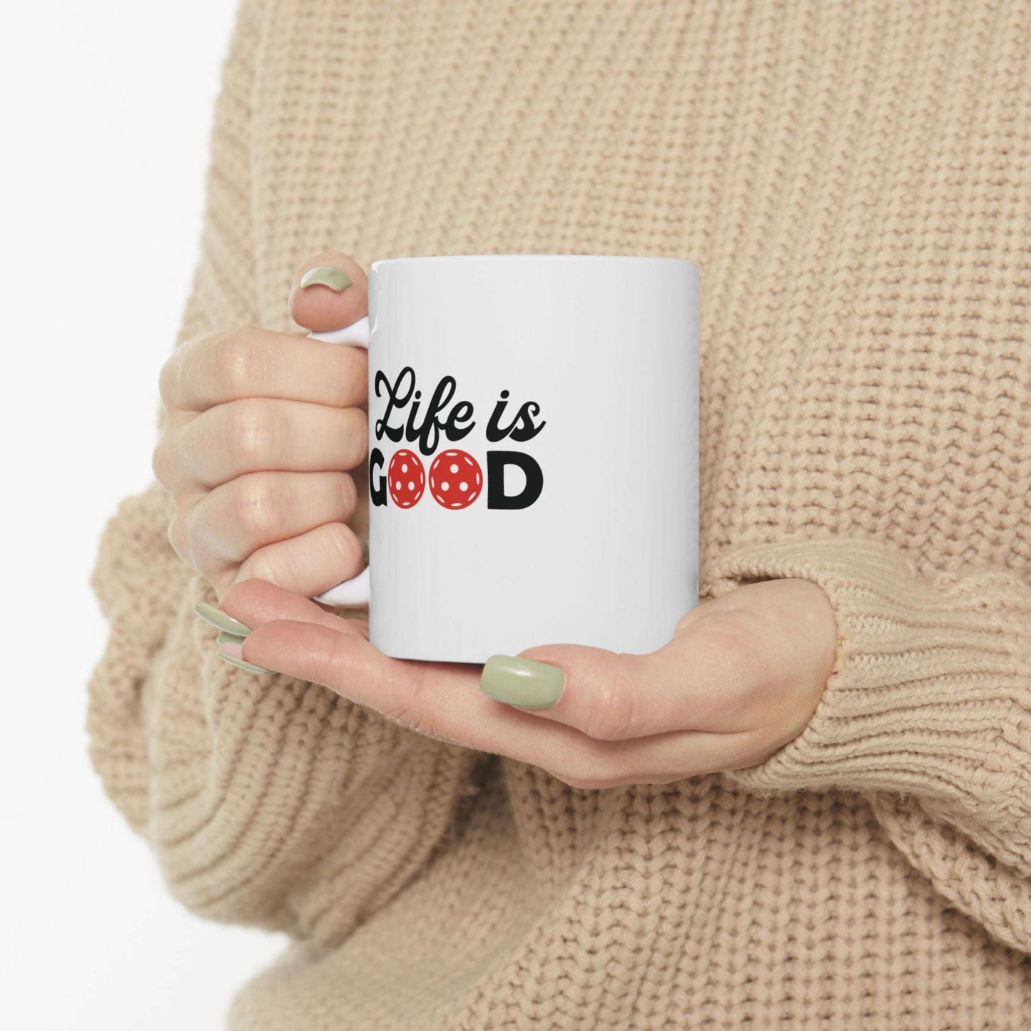 Pickleball Stylish Mug - Life is Good