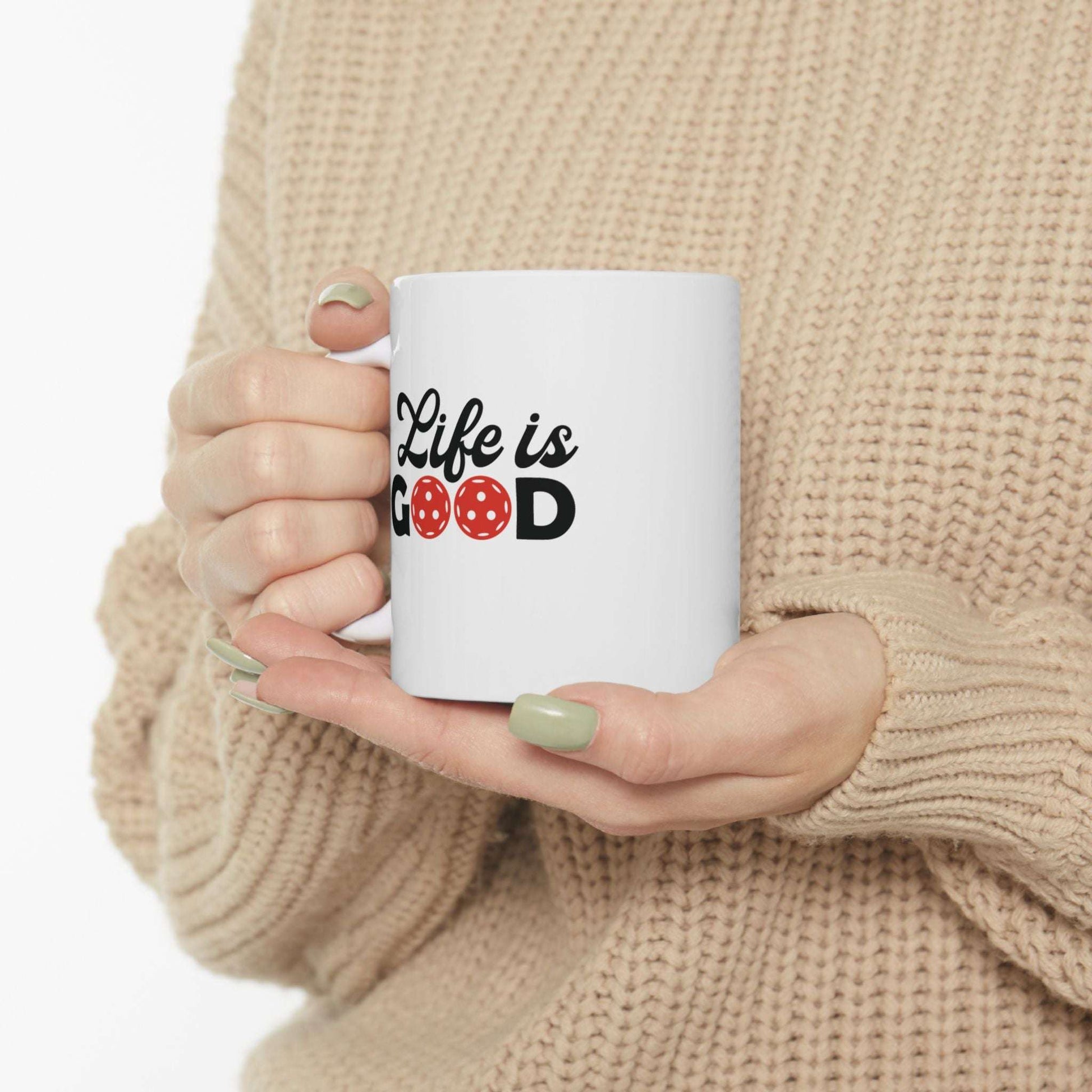 Pickleball Stylish Mug - Life is Good