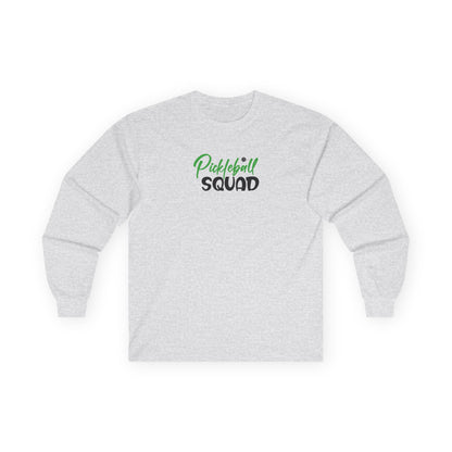 Women's Soft Pickleball Long Sleeves top - Pickleball Squad Gray