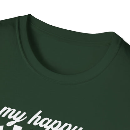 Men's Soft Pickleball T-shirt - My Happy Hour