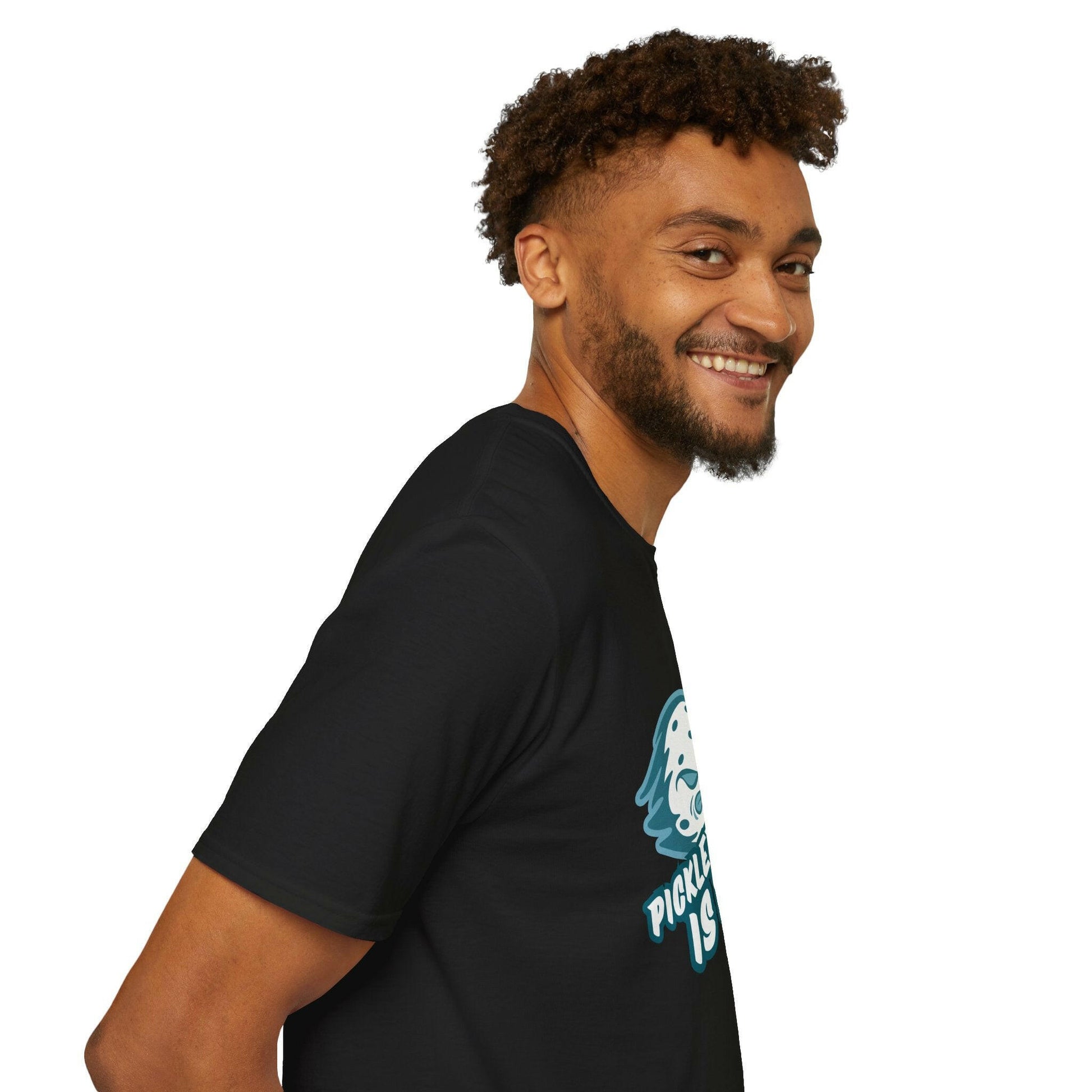 Men's Funny Pickleball T-Shirt - Pickleball Is Fire