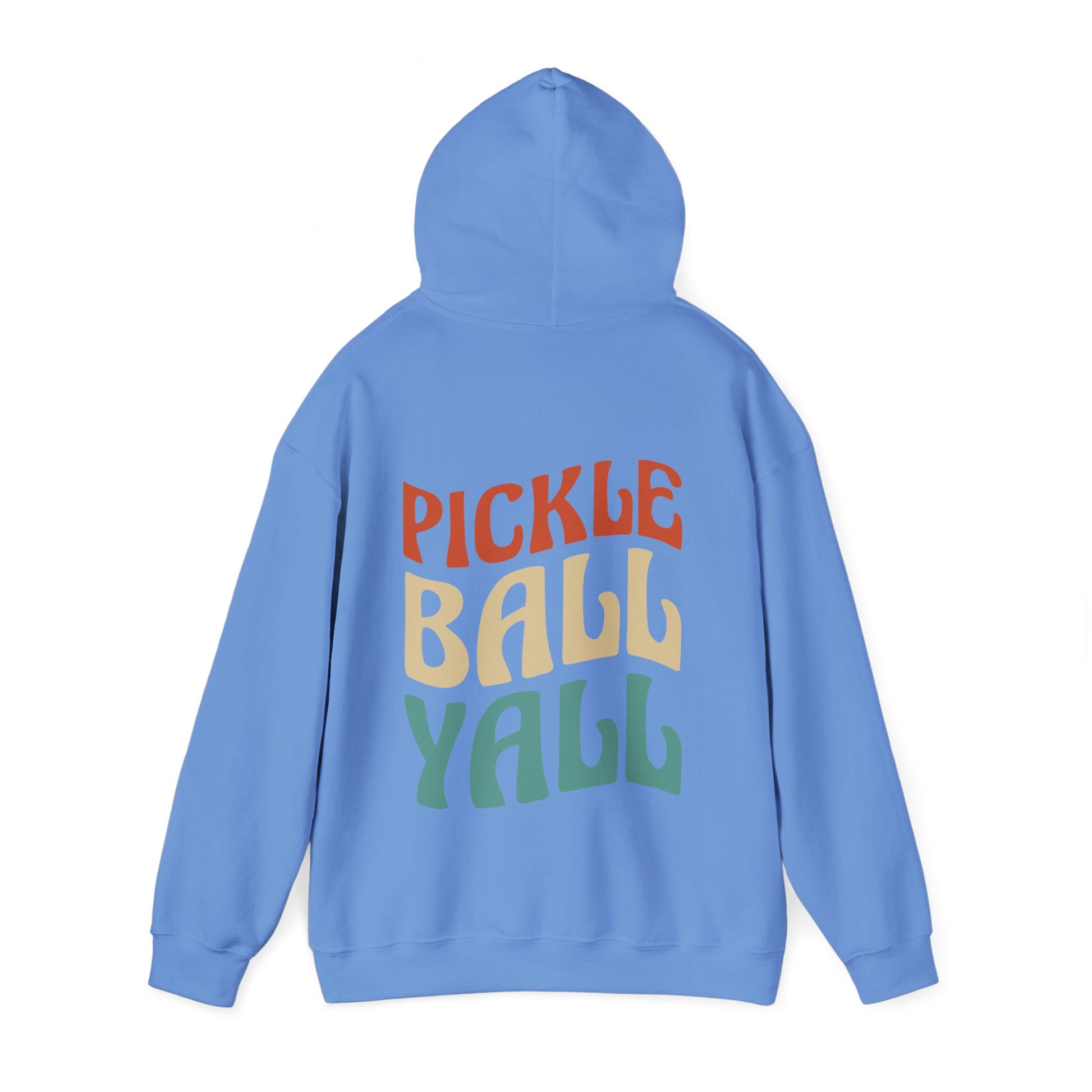 Men's Vibrant Pickleball Hoodie - Pickleball Yall
