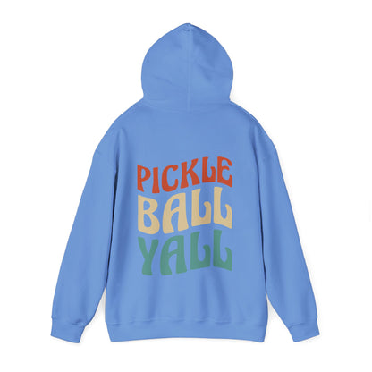 Men's Vibrant Pickleball Hoodie - Pickleball Yall