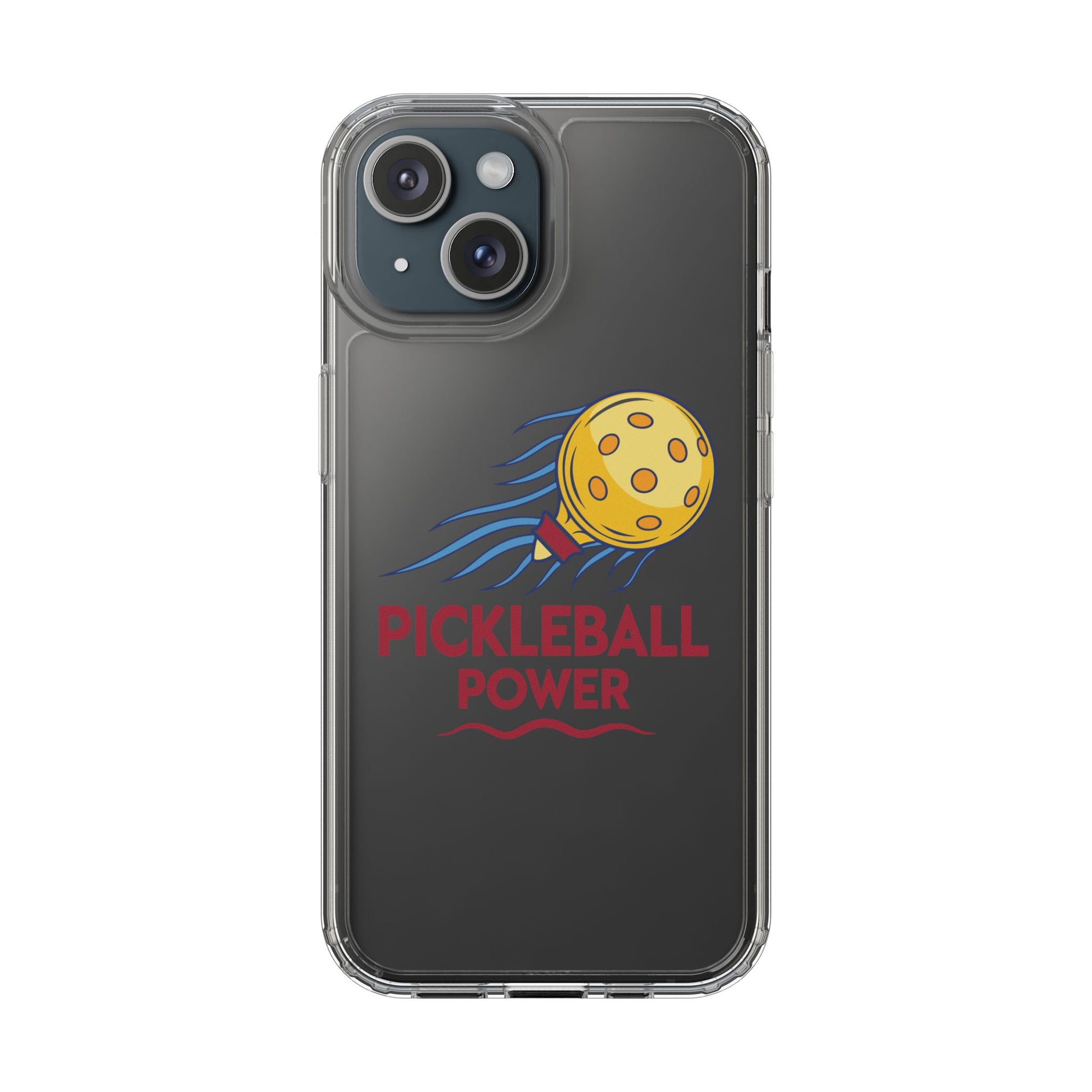 Pickleball Unique Phone case - Pickleball Power iPhone 15