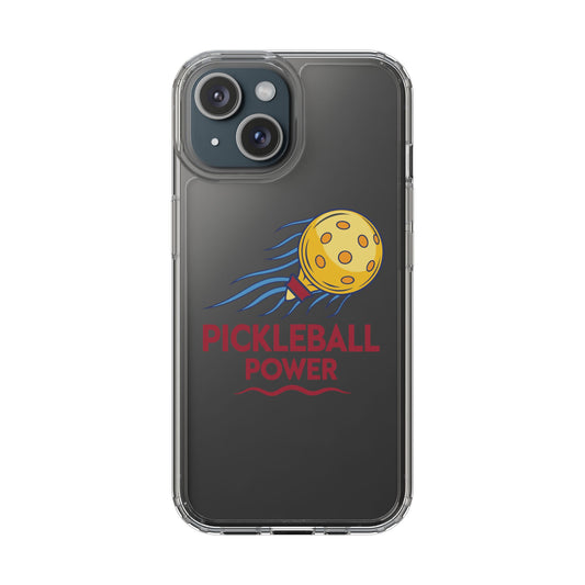 Pickleball Unique Phone case - Pickleball Power iPhone 15