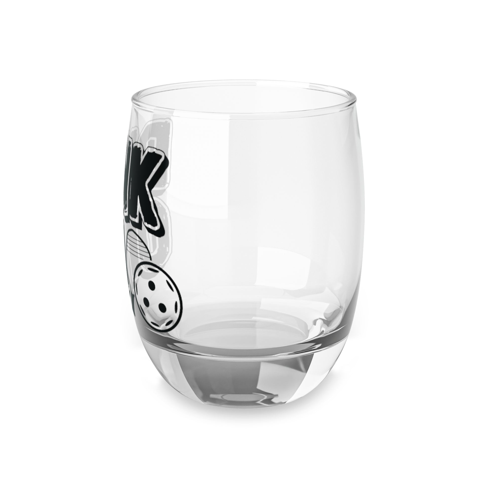 Funny Pickleball Whiskey Glass - Dink On