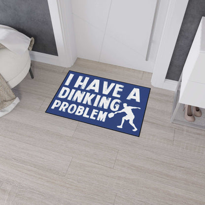 Pickleball Playful Heavy-duty Floor Mat - I Have a Dinking Problem