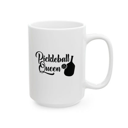 Pickleball Durable Mug - Pickleball Queen White