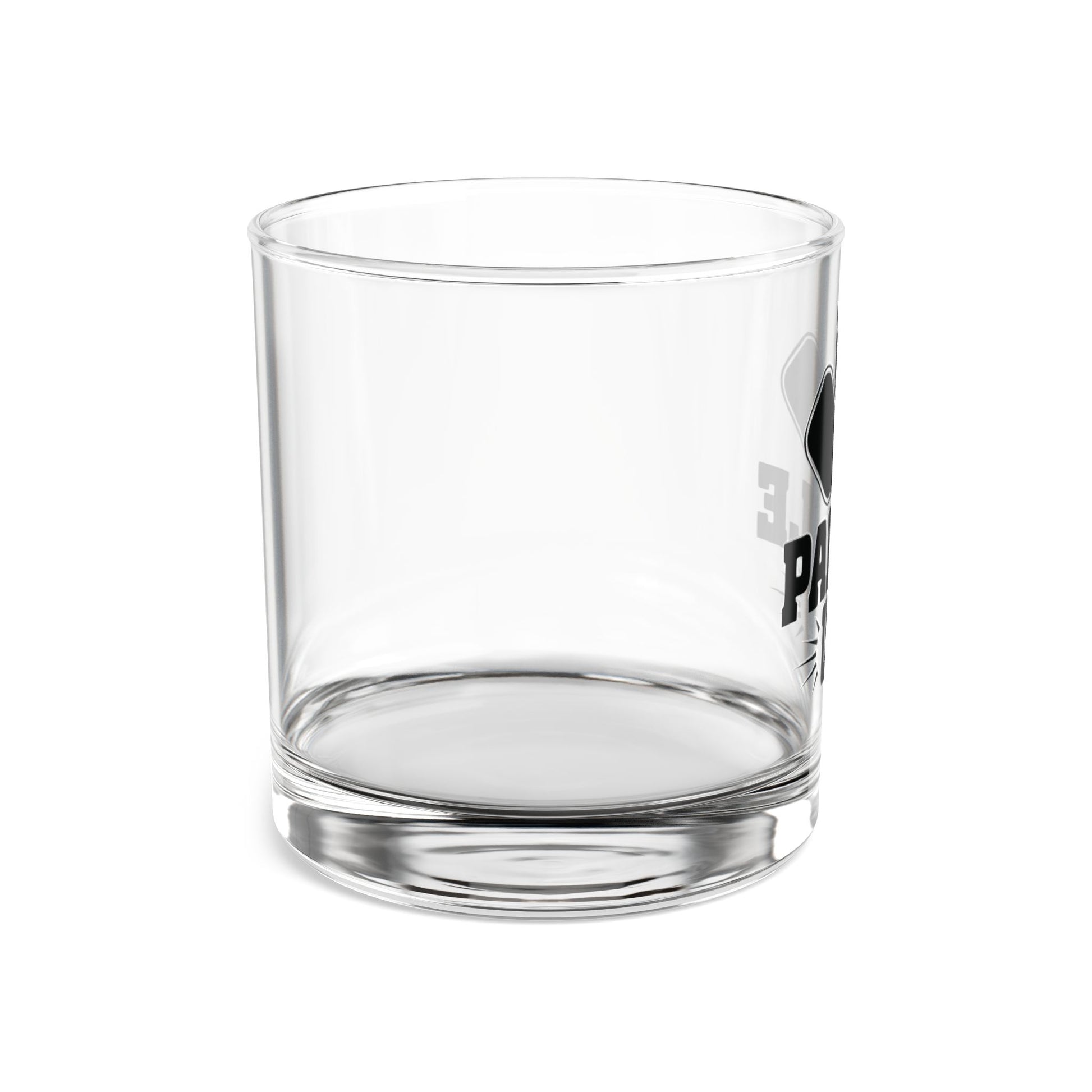 Pickleball Unique Rocks Glass - Paddle Up