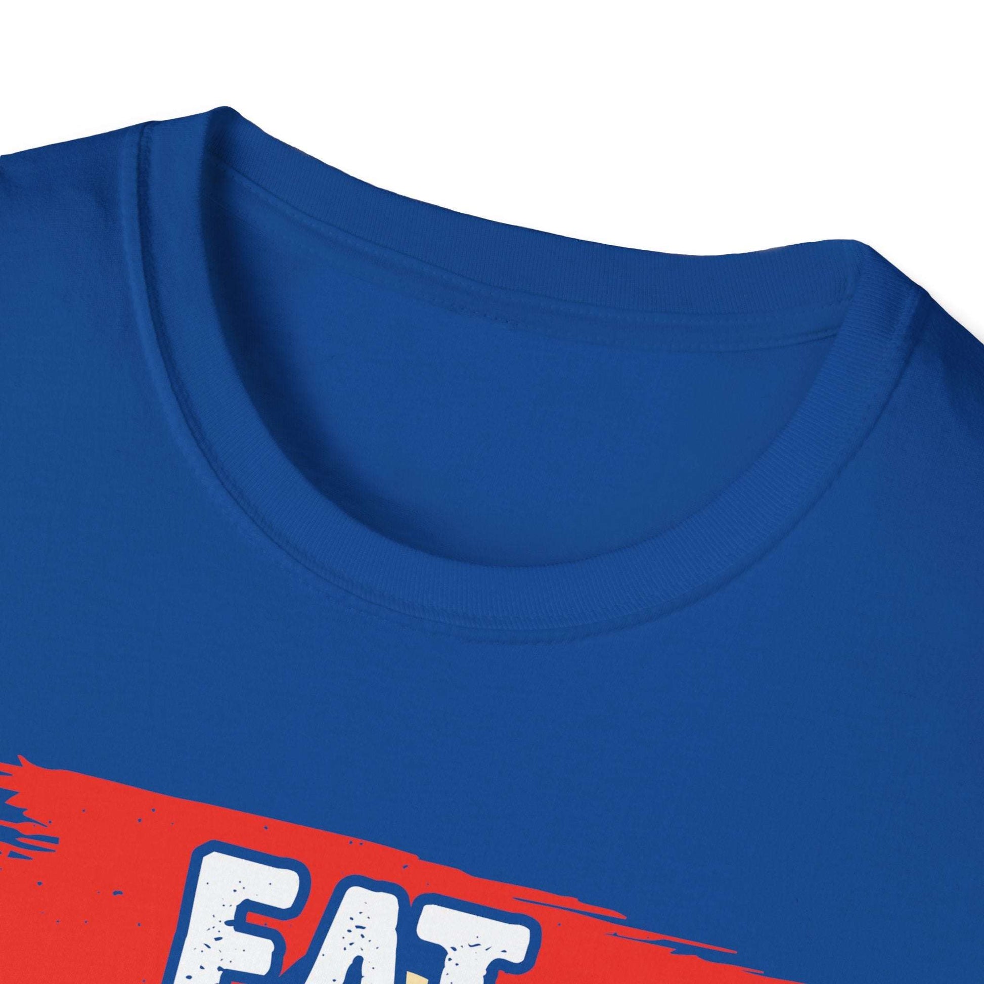 Men's Vibrant Pickleball T-shirt - Eat Sleep Pickleball Repeat Retro