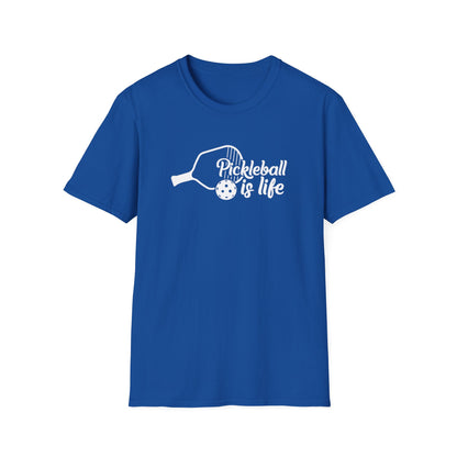 Women's Lightweight Pickleball T-shirt - Pickleball Is Life Royal
