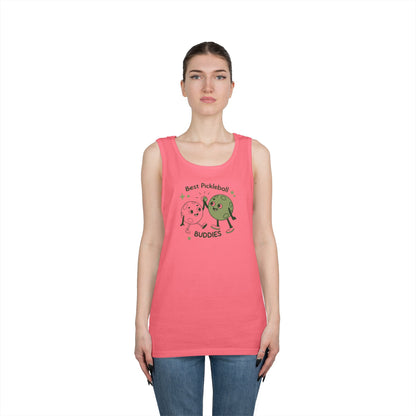 Women's Stylish Pickleball Tank Top - Best Pickleball Buddies