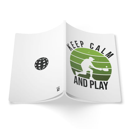 Pickleball Stylish Journal - Keep Calm and Play