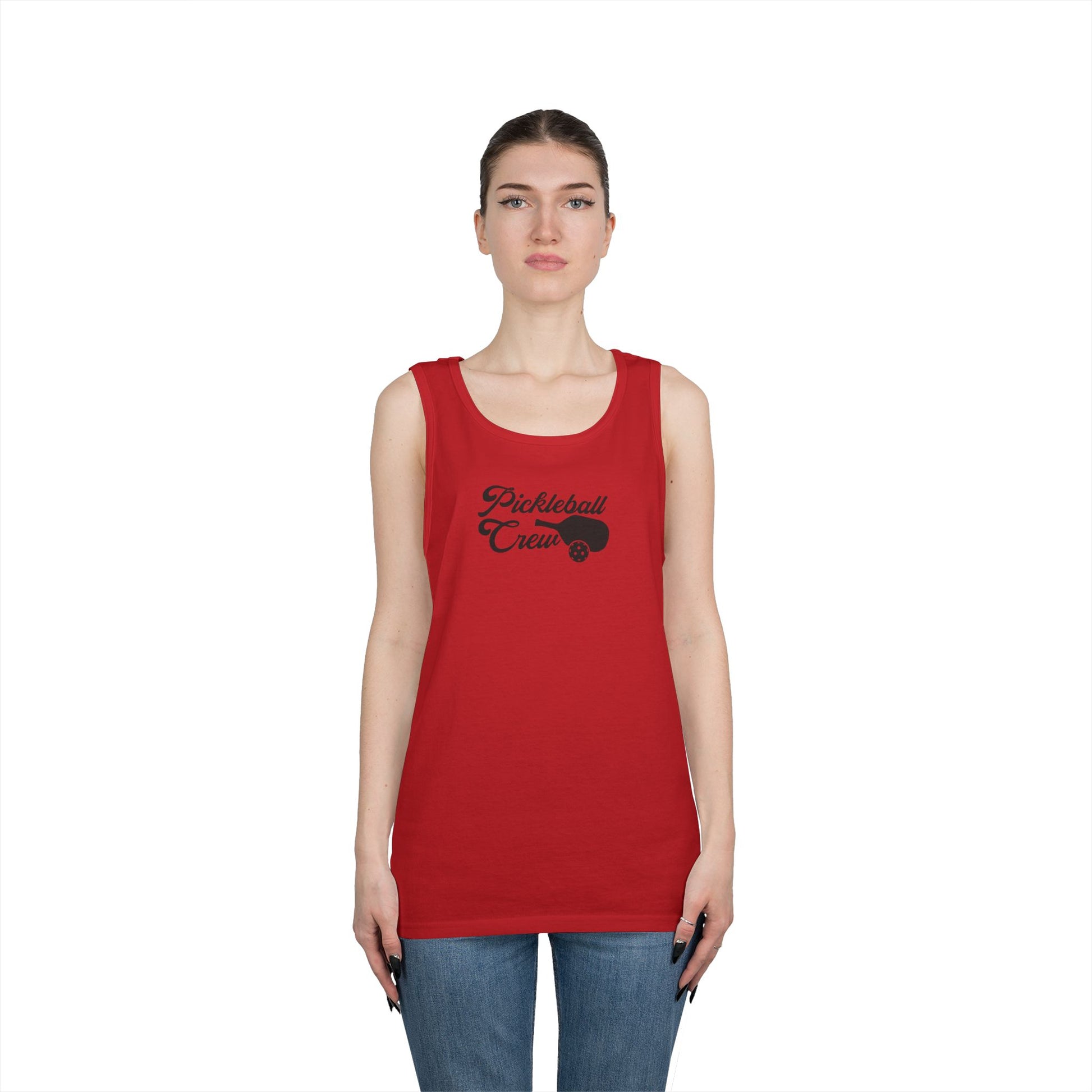 Women's Eye-Catching Pickleball Tank Top - Pickleball Crew
