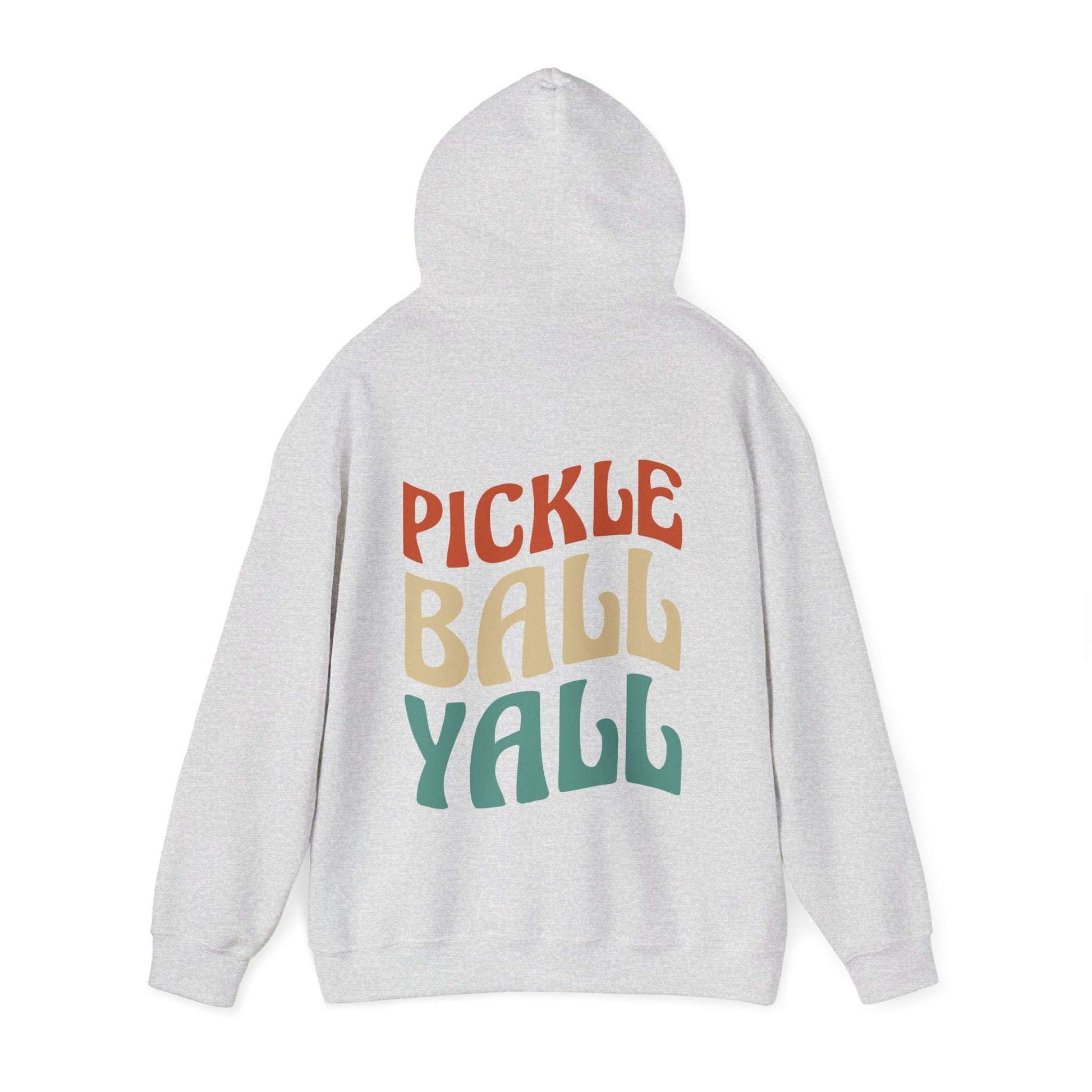Men's Vibrant Pickleball Hoodie - Pickleball Yall
