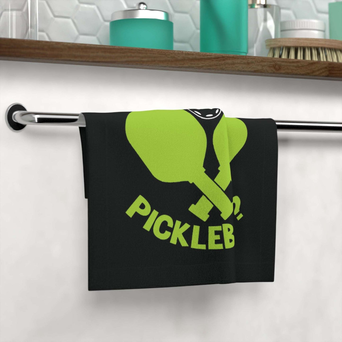 Pickleball Quirky Face Towel - What the Heck Is Pickleball?