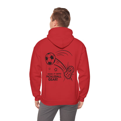 Men's Funny Pickleball Hoodie - Kick It Into Pickleball Gear