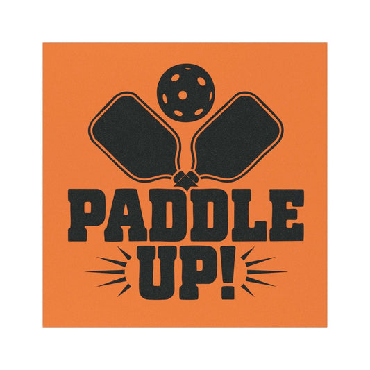 Pickleball Unique Car Magnet - Paddle Up 5'' × 5''