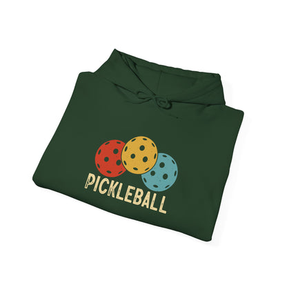 Men's Cool Pickleball Hoodie - Trio Pickleball Retro