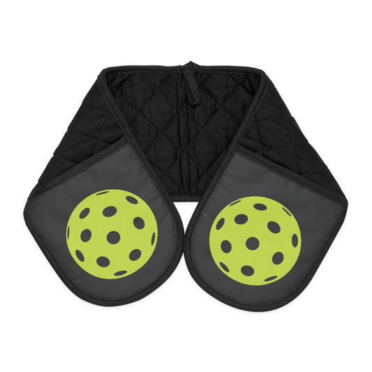Pickleball Fun Oven Mitts - Pickleball Ball