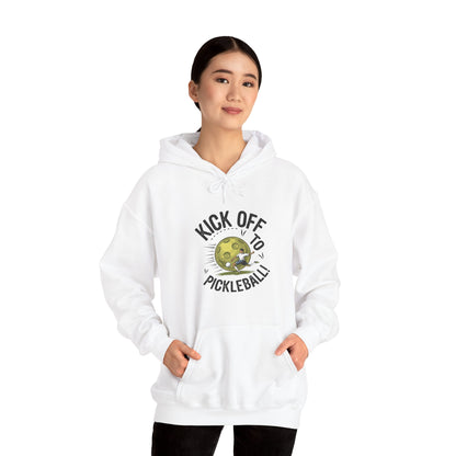 Women's Comfy Pickleball Hoodie - Kick Off to Pickleball