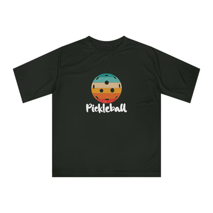 Women's Funny Pickleball T-Shirt - Pickleball & Ball Black