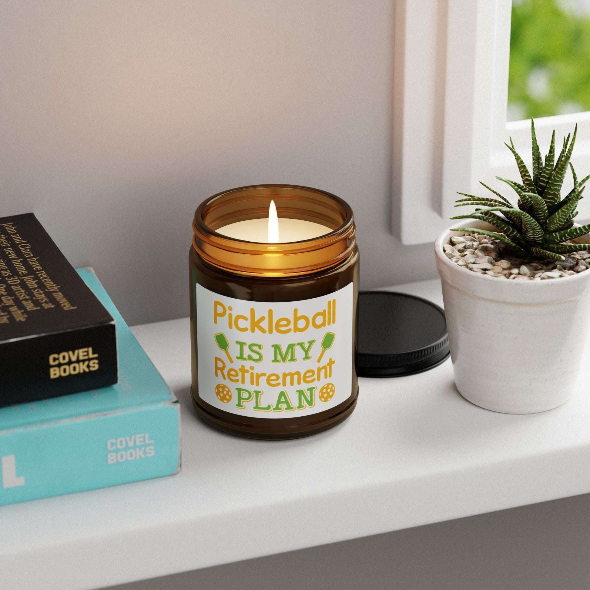 Pickleball Delightful Candle - Pickleball Is My Retirement Plan