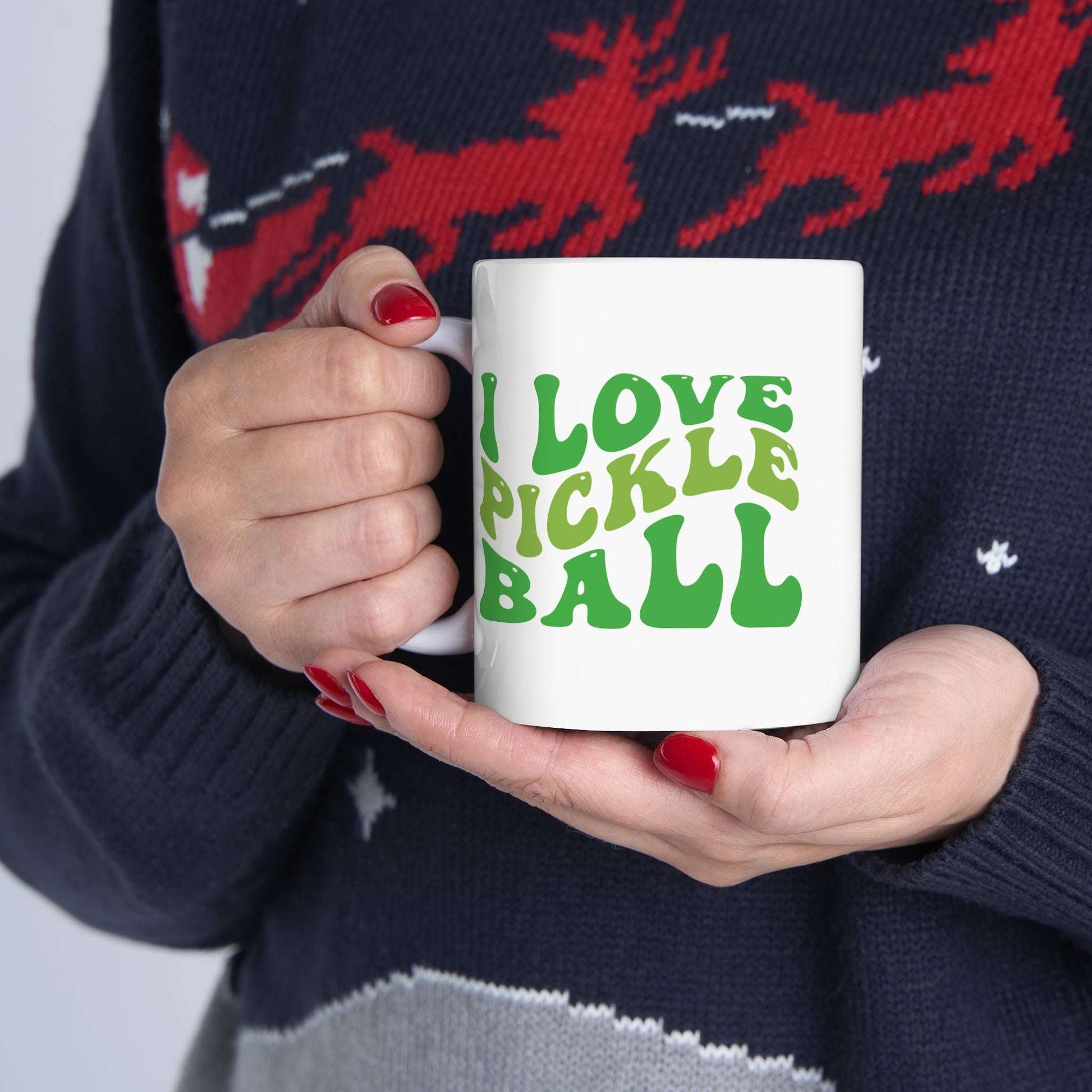 Pickleball Cute Mug - I Love Pickleball