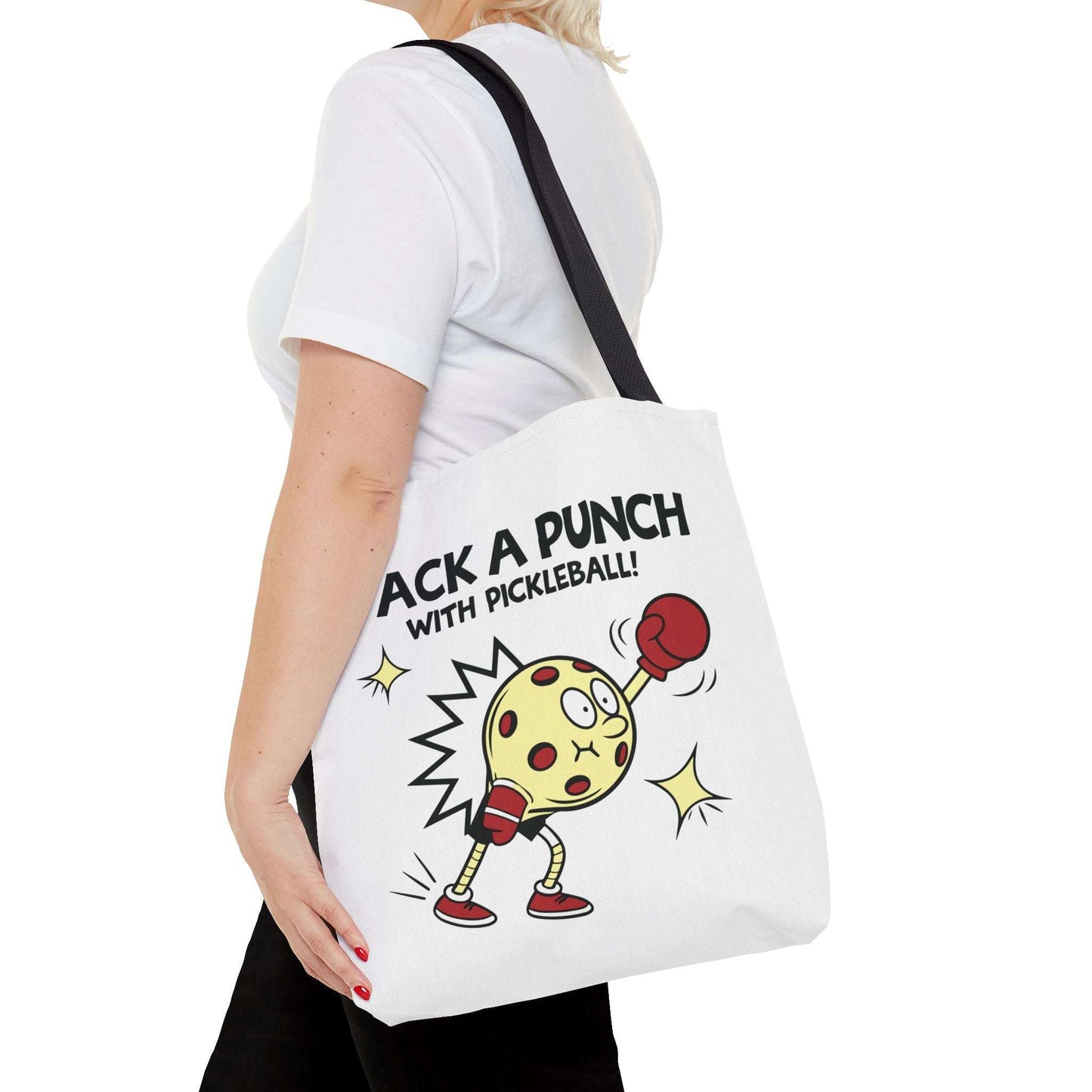 Pickleball Stylish Tote Bag - Pack a Punch with Pickleball