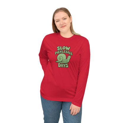 Women's Soft Pickleball Long Sleeves top - Slow Pickleball Days