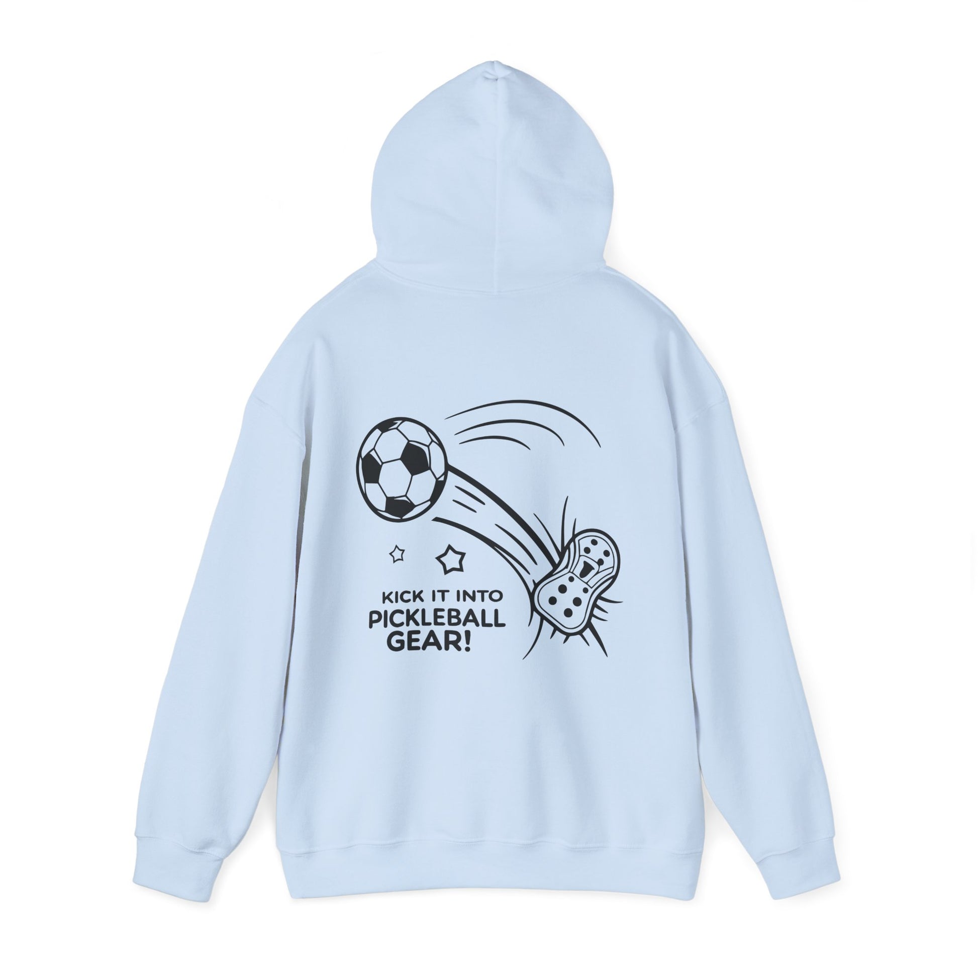 Men's Funny Pickleball Hoodie - Kick It Into Pickleball Gear
