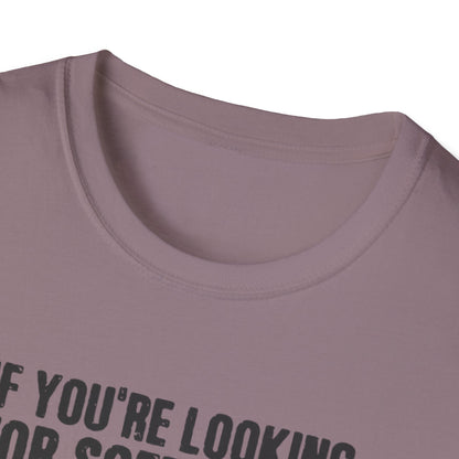 Men's Witty Pickleball T-shirt - Looking for Soft Serve? Get Ice Cream