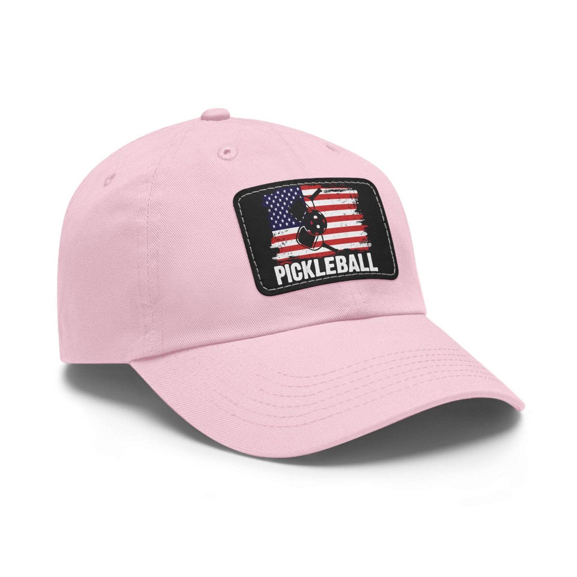 Pickleball Unique Cap - Pickleball with American Flag